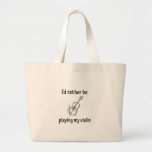 Playing My Violin Tote Bag