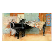 Playing Scales 1898 Business Card Template
