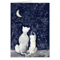 "Playing with Stars" Greeting Card
