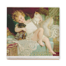 Playmates, from the Pears Annual, 1903 magnets