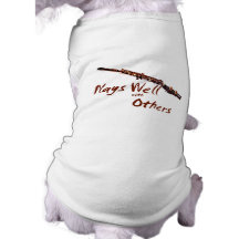 Plays Well with Others / Flute Doggie T-shirt