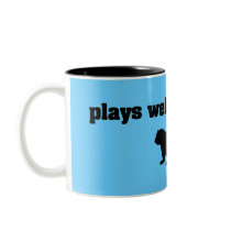 Plays Well With Otters Coffee Mugs