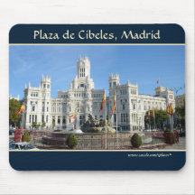 Plaza de Cibeles, Madrid Mousepad