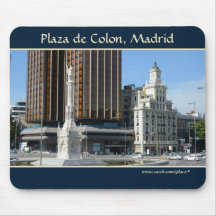 Plaza de Colon, Madrid Mousepad