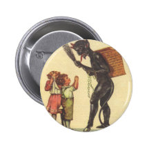 Pleading With Krampus Pin