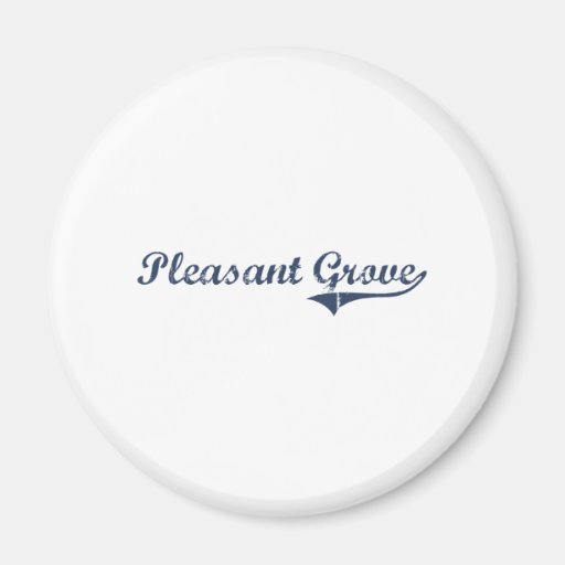 Pleasant Grove Utah Classic Design Magnets
