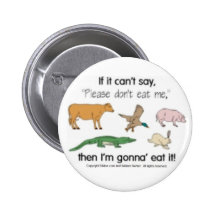 Please don't eat me button