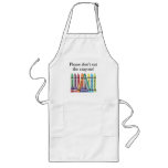 Please don't eat the crayons apron