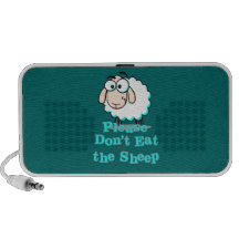 Please Don't Eat the Sheep Travelling Speakers