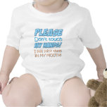 Please don't touch my hands! (Blue) Shirts