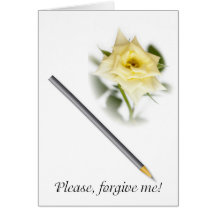 Please, forgive me card