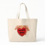 Please Handle With Care Valentine Hands bags