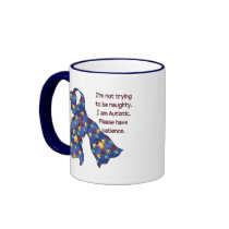 Please Have Patience Autism Awareness Mug