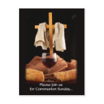 Please Join us for Communion Sunday postcards