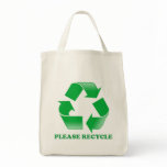 PLEASE RECYCLE HANDBAG. GO GREEN!