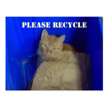 Please Recycle Postcard