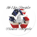 Please Recycle stickers