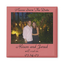 Please Save the Date Refrigerator Magnets