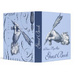 Please Sign Our Guest Book - Hand with Quill Pen binders