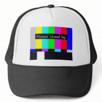 please stand by-technical difficulties ... mesh hat