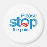 Please stop the pain Faded.png Fridge Magnets