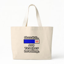 Please Wait...Art Teacher Loading Canvas Bag