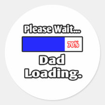 Please Wait...Dad Loading Sticker
