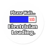 Please Wait...Electrician Loading stickers