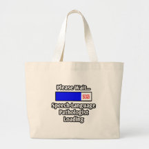 Please Wait...Speech-Language Pathologist Loading Tote Bags