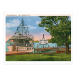 Pleasure Bay, Long Branch, NJ Vintage Post Card
