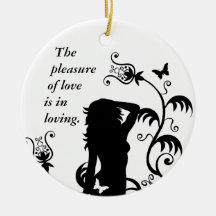 Pleasure Garden Lady. Ornaments