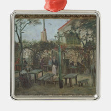 Pleasure Gardens at Montmartre, 1886 Christmas Ornament