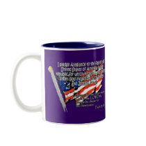 Pledge of Allegiance Psalm 33:12 Coffee Mugs