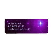 Pleiades in Purple Avery Label