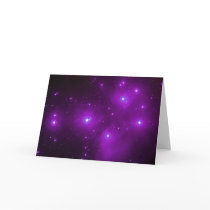 Pleiades in Purple Card