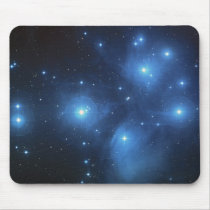 Pleiades The seven sisters blue stars Mouse Pads