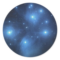 Pleiades The seven sisters blue stars Stickers