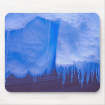Pleneau Iceberg Graveyard, Antarctica: Blue Mousepad