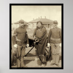 Plenty Horses Oglala Indian SD 1891 Poster