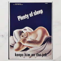 Plenty Of Sleep Flyer