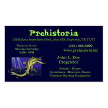 Plesiosaur Business Card