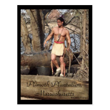 Plimoth Plantation, Massachusetts Post Cards
