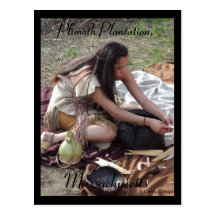 Plimoth Plantation, Massachusetts Post Cards
