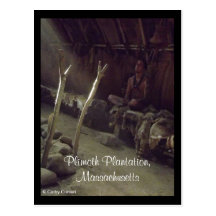 Plimoth Plantation, Massachusetts Post Cards