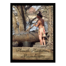 Plimoth Plantation, Massachusetts Post Cards
