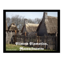 Plimoth Plantation, Massachusetts Post Cards