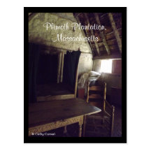 Plimoth Plantation, Massachusetts Postcard
