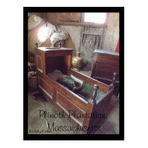 Plimoth Plantation, Massachusetts Postcard