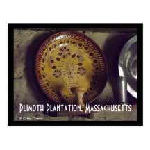 Plimoth Plantation, Massachusetts Postcard