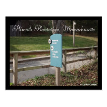 Plimoth Plantation, Massachusetts Postcards